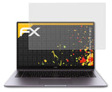 Panzerfolie atFoliX kompatibel mit Huawei MateBook D 16 2021, entspiegelnde und stoßdämpfende FX (2X)