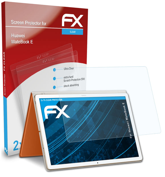 atFoliX FX-Clear Schutzfolie für Huawei MateBook E