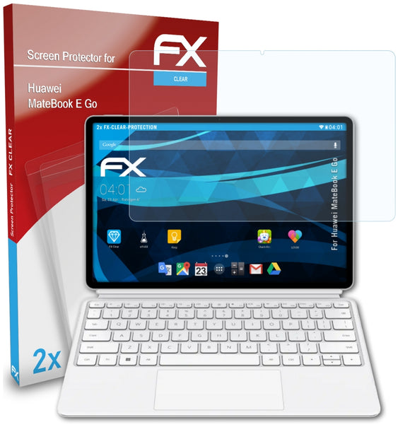 atFoliX FX-Clear Schutzfolie für Huawei MateBook E Go