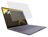 atFoliX Panzerfolie kompatibel mit Huawei MateBook X, entspiegelnde und stoßdämpfende FX Schutzfolie (2X)