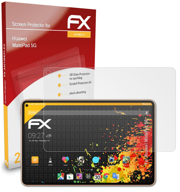 atFoliX FX-Antireflex Displayschutzfolie für Huawei MatePad 5G