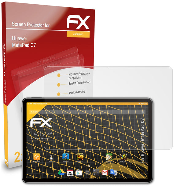 atFoliX FX-Antireflex Displayschutzfolie für Huawei MatePad C7