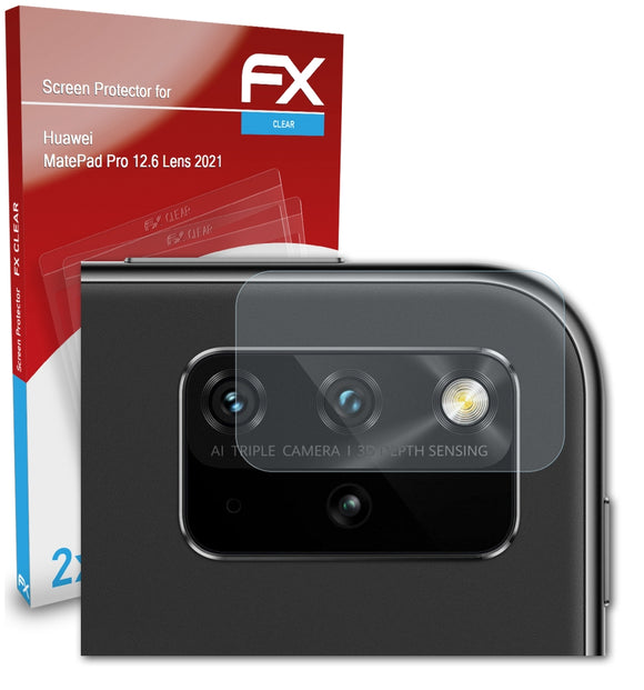 atFoliX FX-Clear Schutzfolie für Huawei MatePad Pro 12.6 Lens (2021)