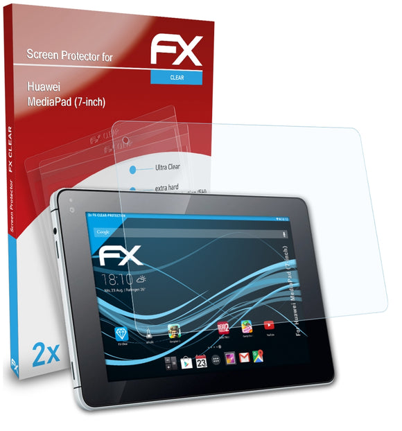atFoliX FX-Clear Schutzfolie für Huawei MediaPad (7-inch)