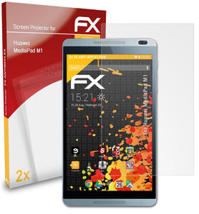 atFoliX FX-Antireflex Displayschutzfolie für Huawei MediaPad M1