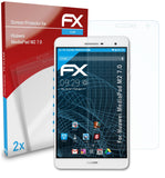 atFoliX FX-Clear Schutzfolie für Huawei MediaPad M2 7.0