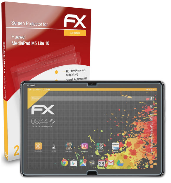 atFoliX FX-Antireflex Displayschutzfolie für Huawei MediaPad M5 Lite 10