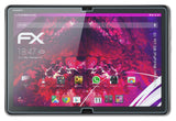 Glasfolie atFoliX kompatibel mit Huawei MediaPad M5 Lite 10, 9H Hybrid-Glass FX