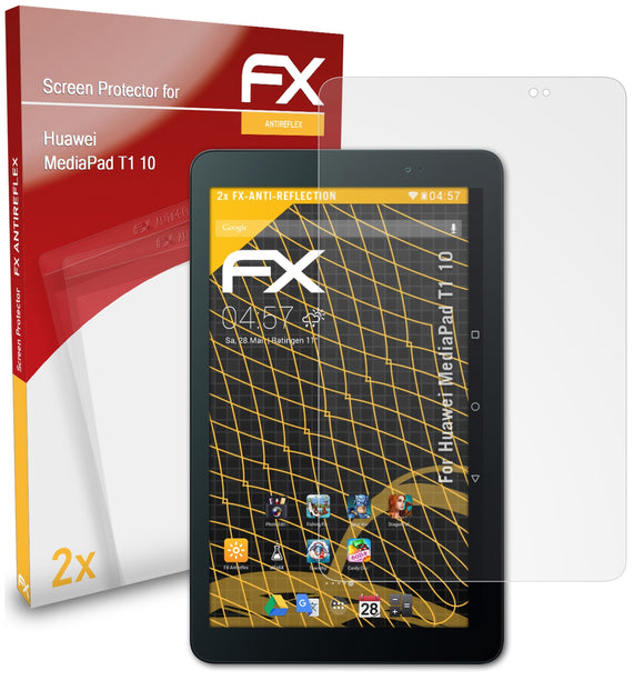 atFoliX FX-Antireflex Displayschutzfolie für Huawei MediaPad T1 10