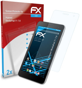 atFoliX FX-Clear Schutzfolie für Huawei MediaPad T1 7.0