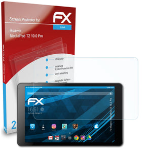 atFoliX FX-Clear Schutzfolie für Huawei MediaPad T2 10.0 Pro