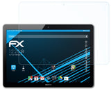Schutzfolie atFoliX kompatibel mit Huawei MediaPad T3 10, ultraklare FX (2X)