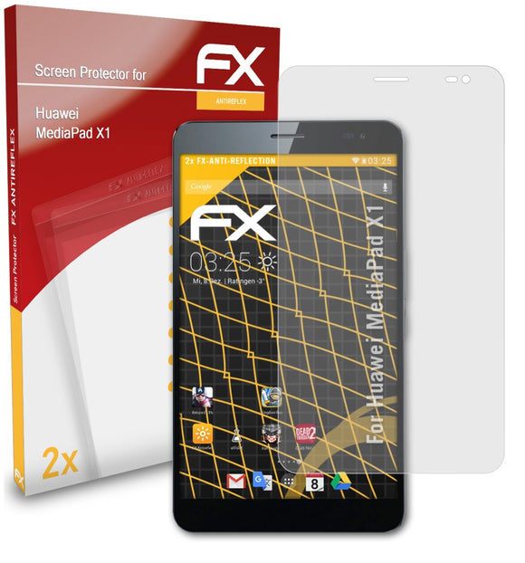 atFoliX FX-Antireflex Displayschutzfolie für Huawei MediaPad X1