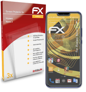 atFoliX FX-Antireflex Displayschutzfolie für Huawei Nova 3