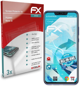 atFoliX FX-ActiFleX Displayschutzfolie für Huawei Nova 3i