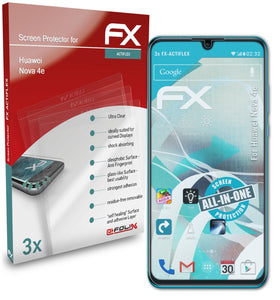 atFoliX FX-ActiFleX Displayschutzfolie für Huawei Nova 4e