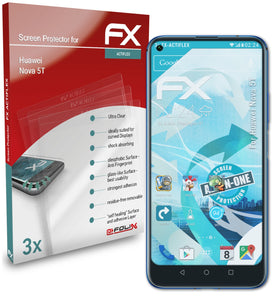 atFoliX FX-ActiFleX Displayschutzfolie für Huawei Nova 5T