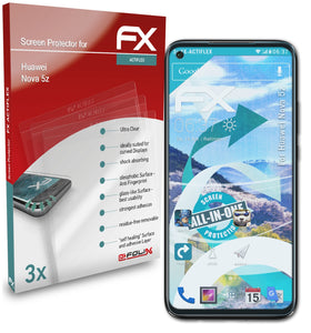 atFoliX FX-ActiFleX Displayschutzfolie für Huawei Nova 5z