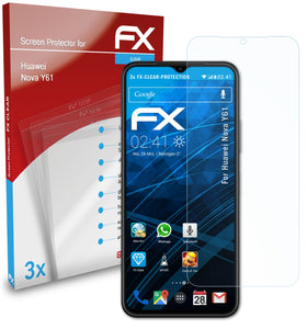 atFoliX FX-Clear Schutzfolie für Huawei Nova Y61