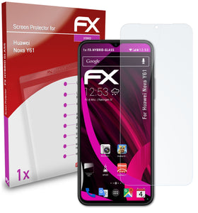 atFoliX FX-Hybrid-Glass Panzerglasfolie für Huawei Nova Y61