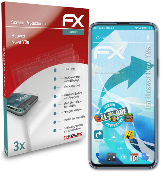 atFoliX FX-ActiFleX Displayschutzfolie für Huawei Nova Y9a