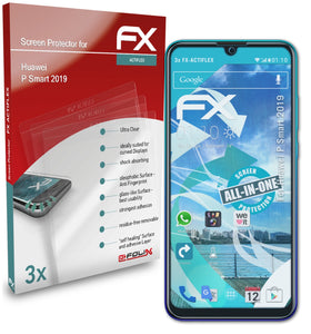 atFoliX FX-ActiFleX Displayschutzfolie für Huawei P Smart 2019