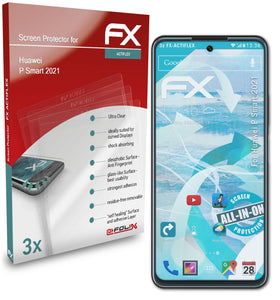 atFoliX FX-ActiFleX Displayschutzfolie für Huawei P Smart 2021