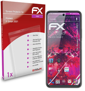 atFoliX FX-Hybrid-Glass Panzerglasfolie für Huawei P Smart 2021