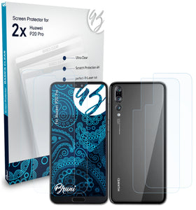 Bruni Basics-Clear Displayschutzfolie für Huawei P20 Pro