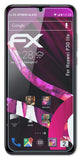Glasfolie atFoliX kompatibel mit Huawei P30 lite, 9H Hybrid-Glass FX