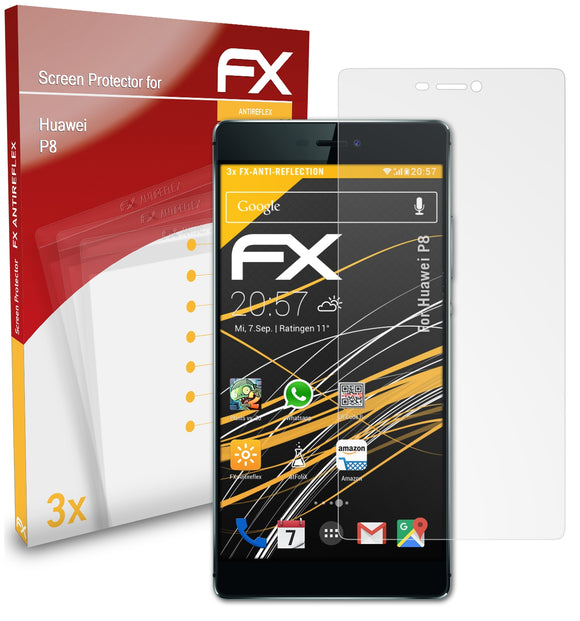 atFoliX FX-Antireflex Displayschutzfolie für Huawei P8