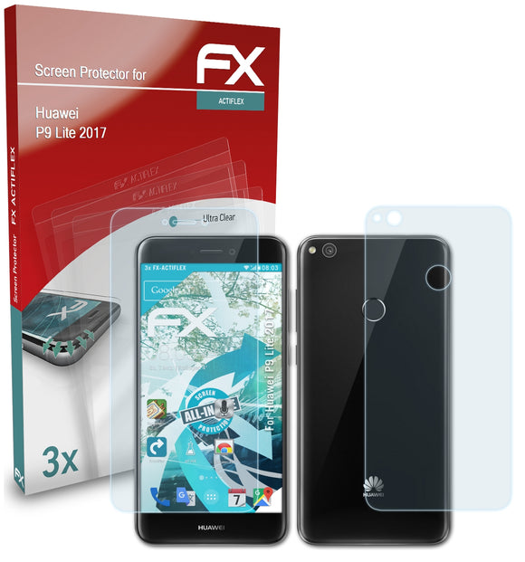 atFoliX FX-ActiFleX Displayschutzfolie für Huawei P9 Lite 2017