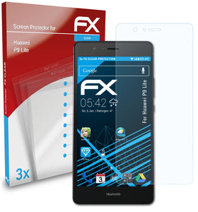 atFoliX FX-Clear Schutzfolie für Huawei P9 Lite
