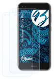 Schutzfolie Bruni kompatibel mit Huawei P9 Lite Mini, glasklare (2X)
