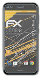 Panzerfolie atFoliX kompatibel mit Huawei P9 Lite Mini, entspiegelnde und stoßdämpfende FX (3X)