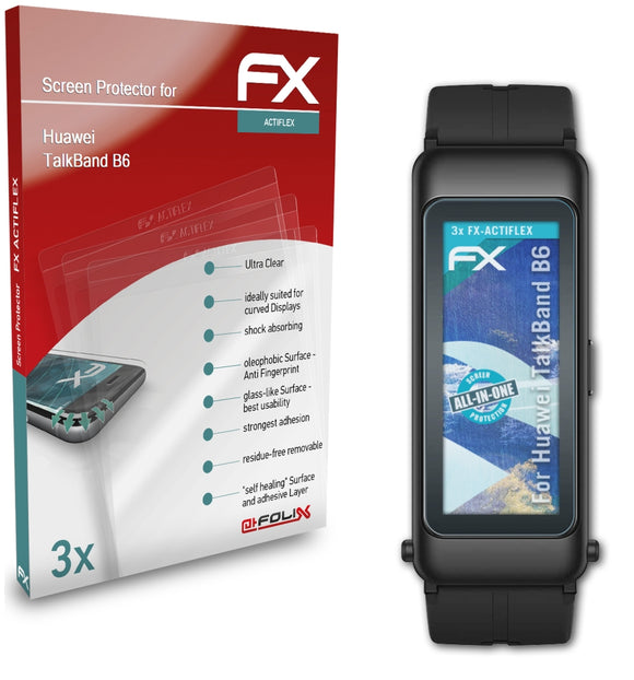 atFoliX FX-ActiFleX Displayschutzfolie für Huawei TalkBand B6