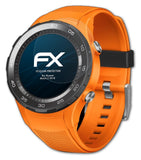 Schutzfolie atFoliX kompatibel mit Huawei Watch 2 2018, ultraklare FX (3X)