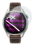 Glasfolie atFoliX kompatibel mit Huawei Watch 3 Pro, 9H Hybrid-Glass FX