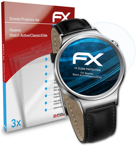atFoliX FX-Clear Schutzfolie für Huawei Watch Active/Classic/Elite