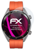 Glasfolie atFoliX kompatibel mit Huawei Watch GT Active, 9H Hybrid-Glass FX