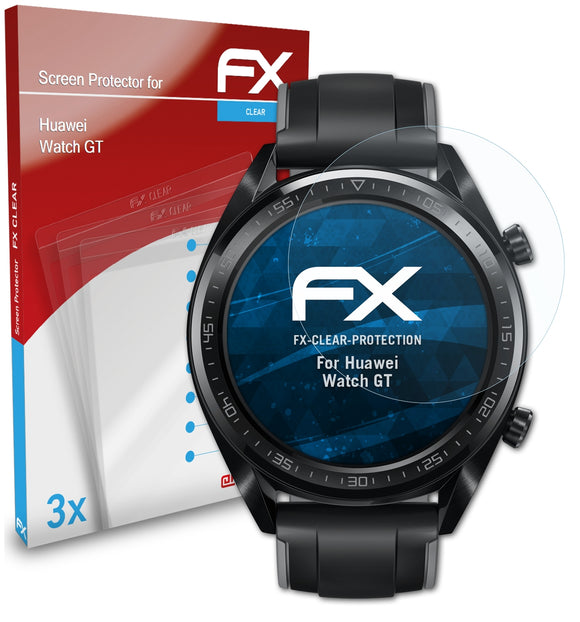 atFoliX FX-Clear Schutzfolie für Huawei Watch GT