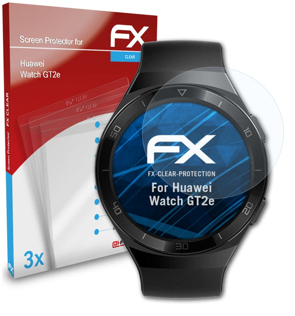 atFoliX FX-Clear Schutzfolie für Huawei Watch GT2e