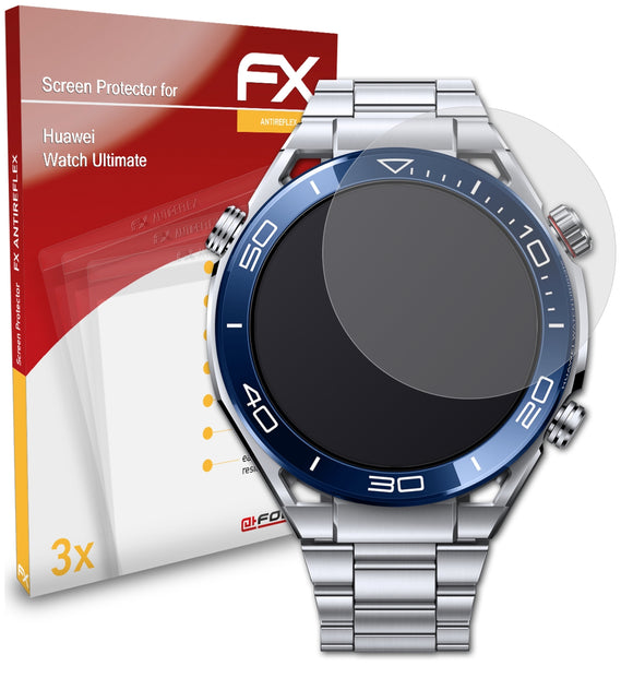atFoliX FX-Antireflex Displayschutzfolie für Huawei Watch Ultimate