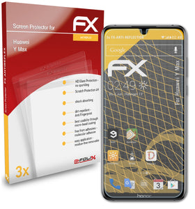 atFoliX FX-Antireflex Displayschutzfolie für Huawei Y Max