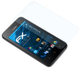 atFoliX Schutzfolie kompatibel mit Huawei Y360, ultraklare FX Folie (3X)