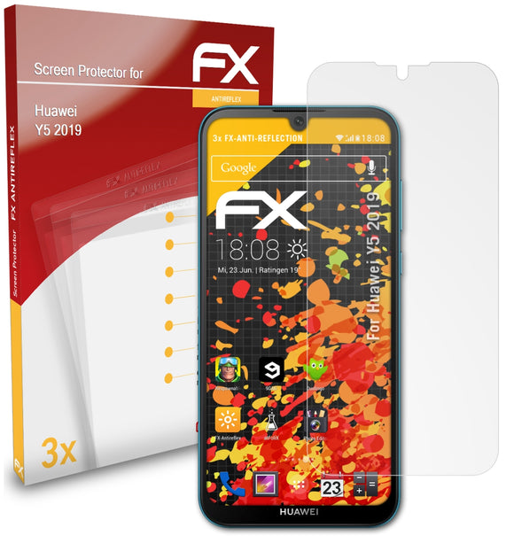 atFoliX FX-Antireflex Displayschutzfolie für Huawei Y5 2019