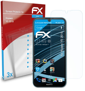 atFoliX FX-Clear Schutzfolie für Huawei Y5 2019