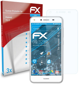 atFoliX FX-Clear Schutzfolie für Huawei Y5 II