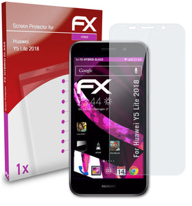 atFoliX FX-Hybrid-Glass Panzerglasfolie für Huawei Y5 Lite 2018