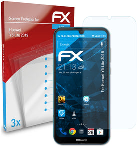 atFoliX FX-Clear Schutzfolie für Huawei Y5 Lite 2019